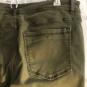 Love & Legend Size 16 Olive Green Jeans